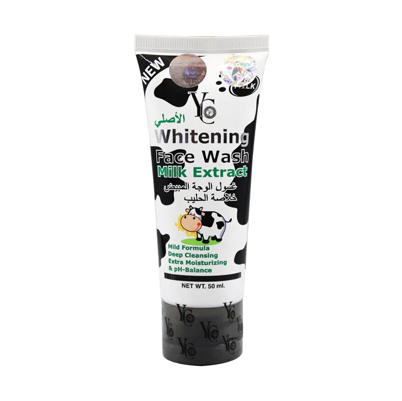 YC Whitening Face Wash Milk Extract 50ml