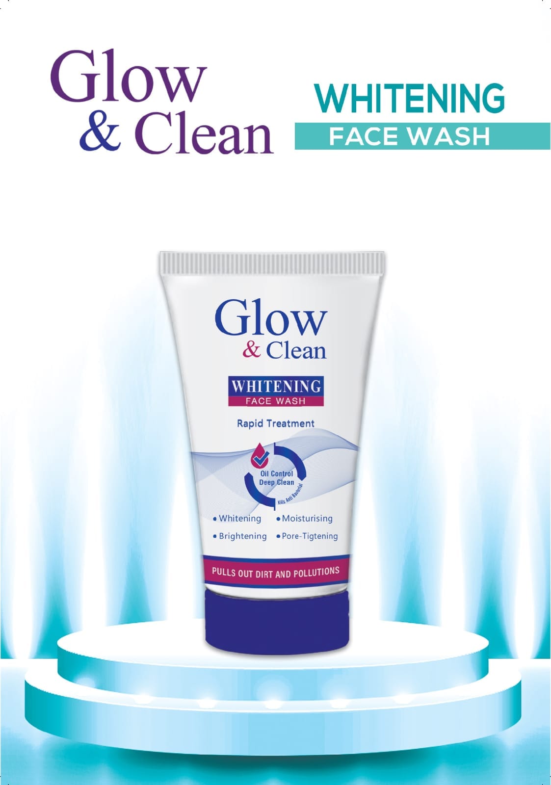 Glow & Clean Whitening Men & Women Face Wash 100 ml