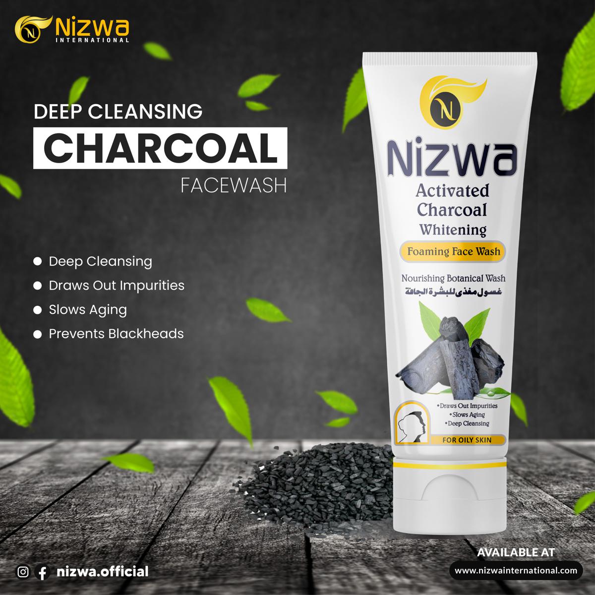 Nizwa Activated Charcoal Face Wash