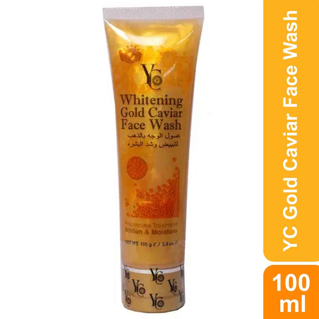 Y.C Whitening Gold Caviar Face Wash 100ml No Ratings