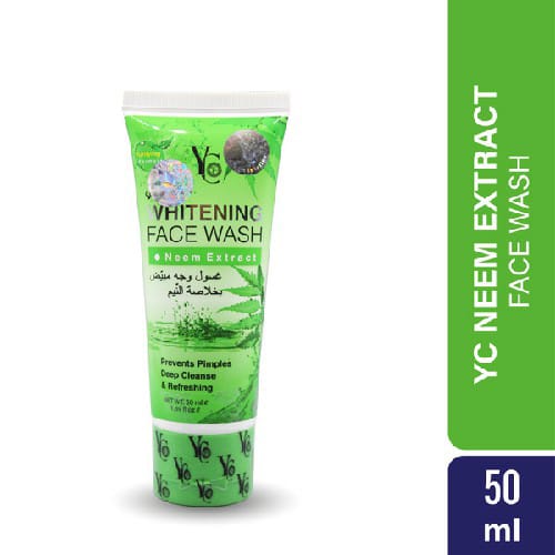 YC Whitening Face Wash With Neem Extract 50 ml