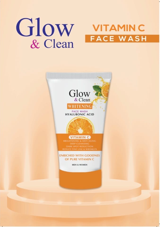 Glow & Clean Vitamin C Whitening Face Wash 120 ml