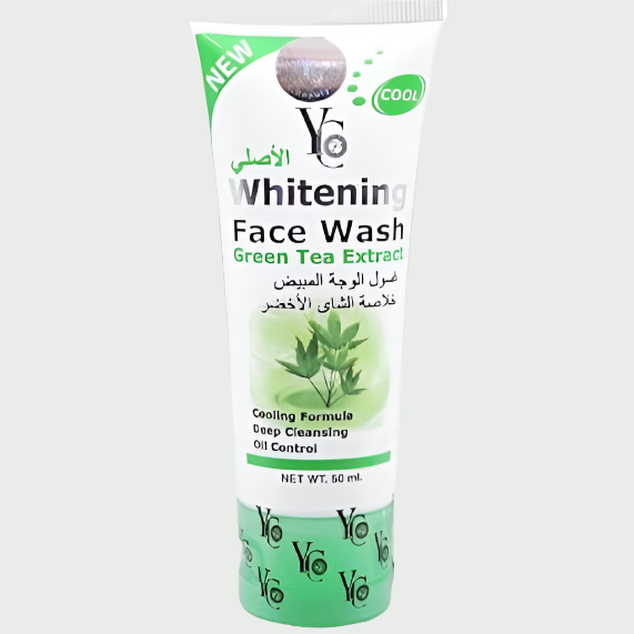 YC Whitening Face Wash with Green Tea Extract 50 ml